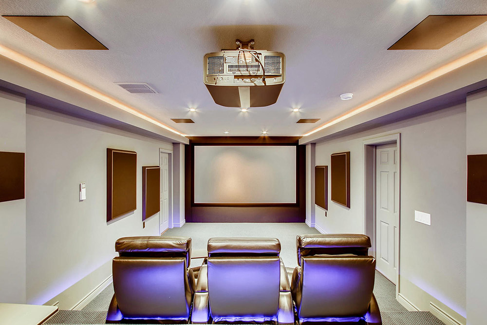 10 Factors to Consider When Setting-up a Basement Home Theater - Sheffield  Homes Finished Basements and More