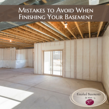 8 Mistakes to Avoid When Finishing Your Basement