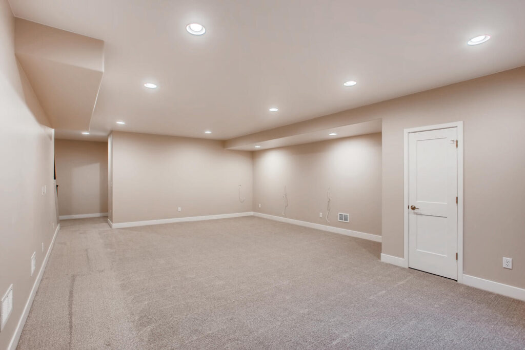 View one of Finished Basements & More by Sheffield Homes' basements: PF18011. Contact us to schedule a free consultation for your basement finishing project.